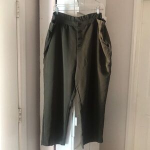 3X  who what wear  green pants